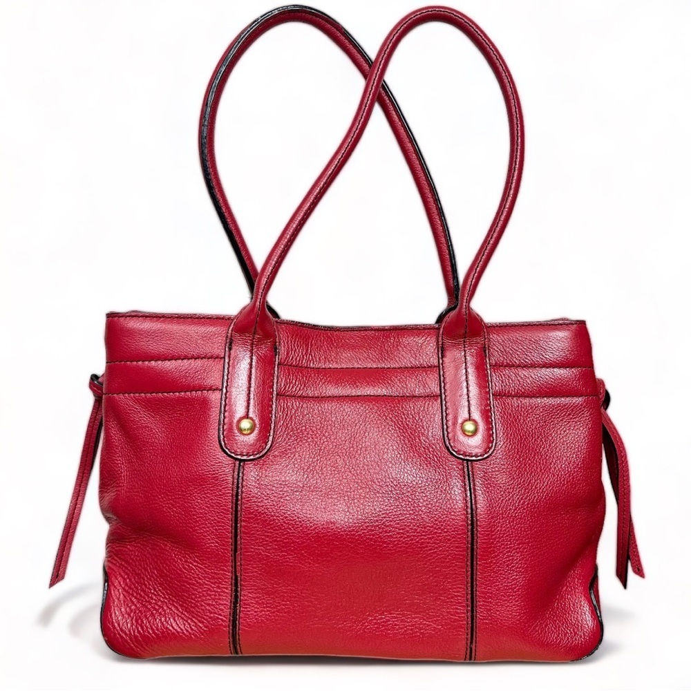 Danier Red Vintage Shoulder Bag